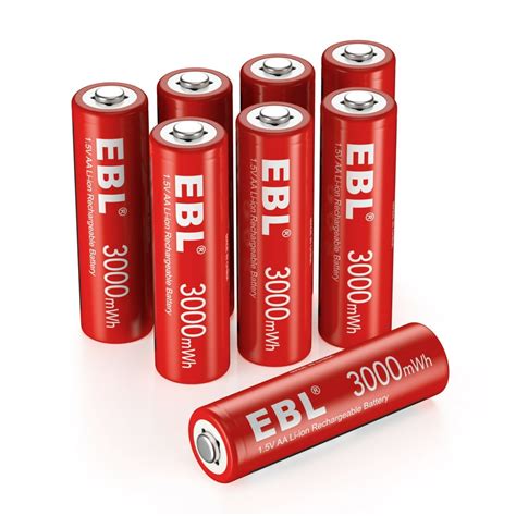 rechargeable batteries ebl|ebl lithium rechargeable batteries review.